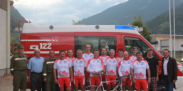 22. Österreichische Radmeisterschaft der Feuerwehren in Buch 16.8.2014