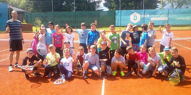 Kinder Gesund Bewegen Tennisstunden 