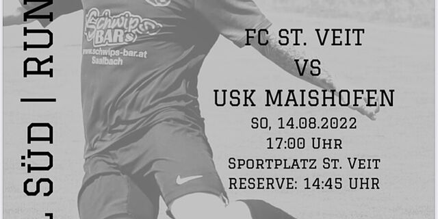 2. LLS - 2. Runde: FC St. Veit vs. USK Maishofen