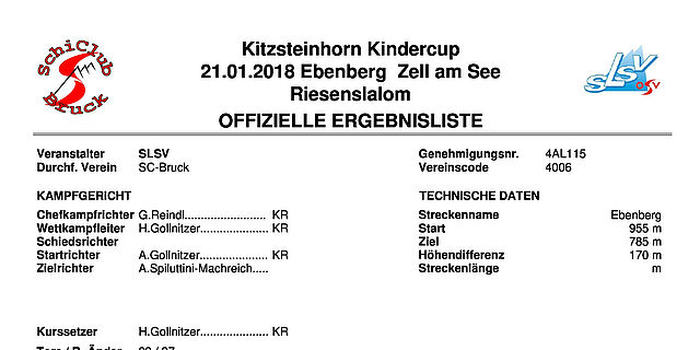 Kitzsteinhorn-Kindercup-RTL am Ebenberg