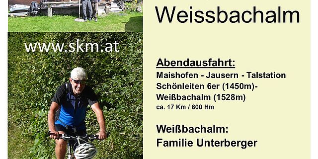 MTB-Tour Weissbachalm
