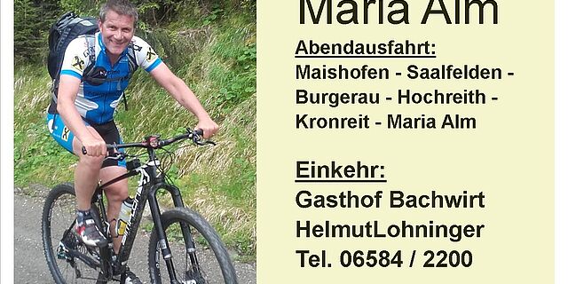 MTB-Tour Bachwirt Maria Alm