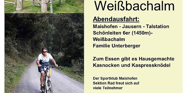 MTB-Tour Weißbachalm