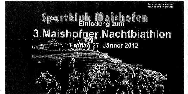 3. Maishofner Nachtbiathlon