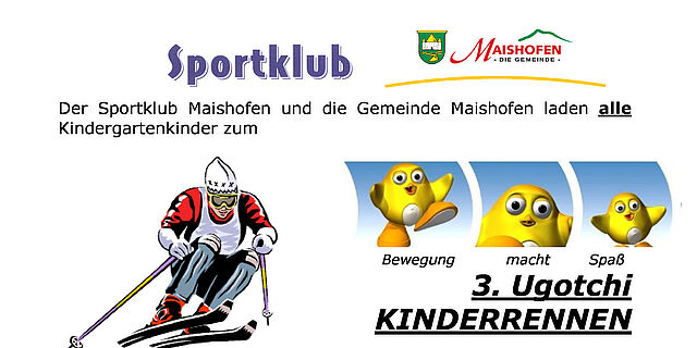 Jugendschitag der Volksschule Maishofen und Ugotchi Kinderrennen