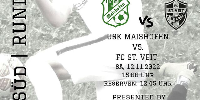 2. LLS - 15. Runde: USK Maishofen vs. FC St. Veit