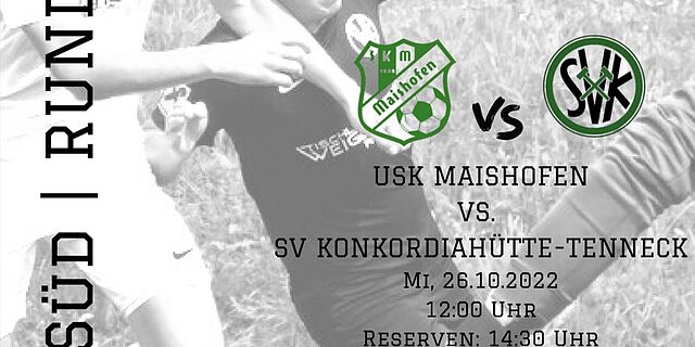 2. LLS - 12. Runde: USK Maishofen vs. SV Konkordiahütte-Tenneck