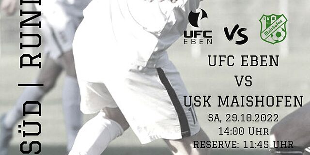 2. LLS - 13. Runde: UFC Eben vs. USK Maishofen